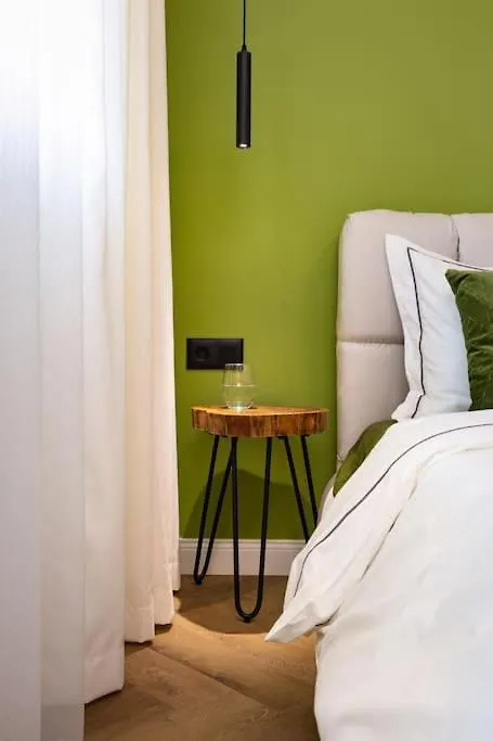 Olive Green Designer Apartment Plovdiv